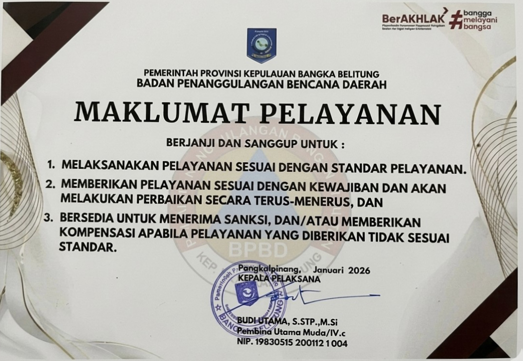 Maklumat Pelayanan