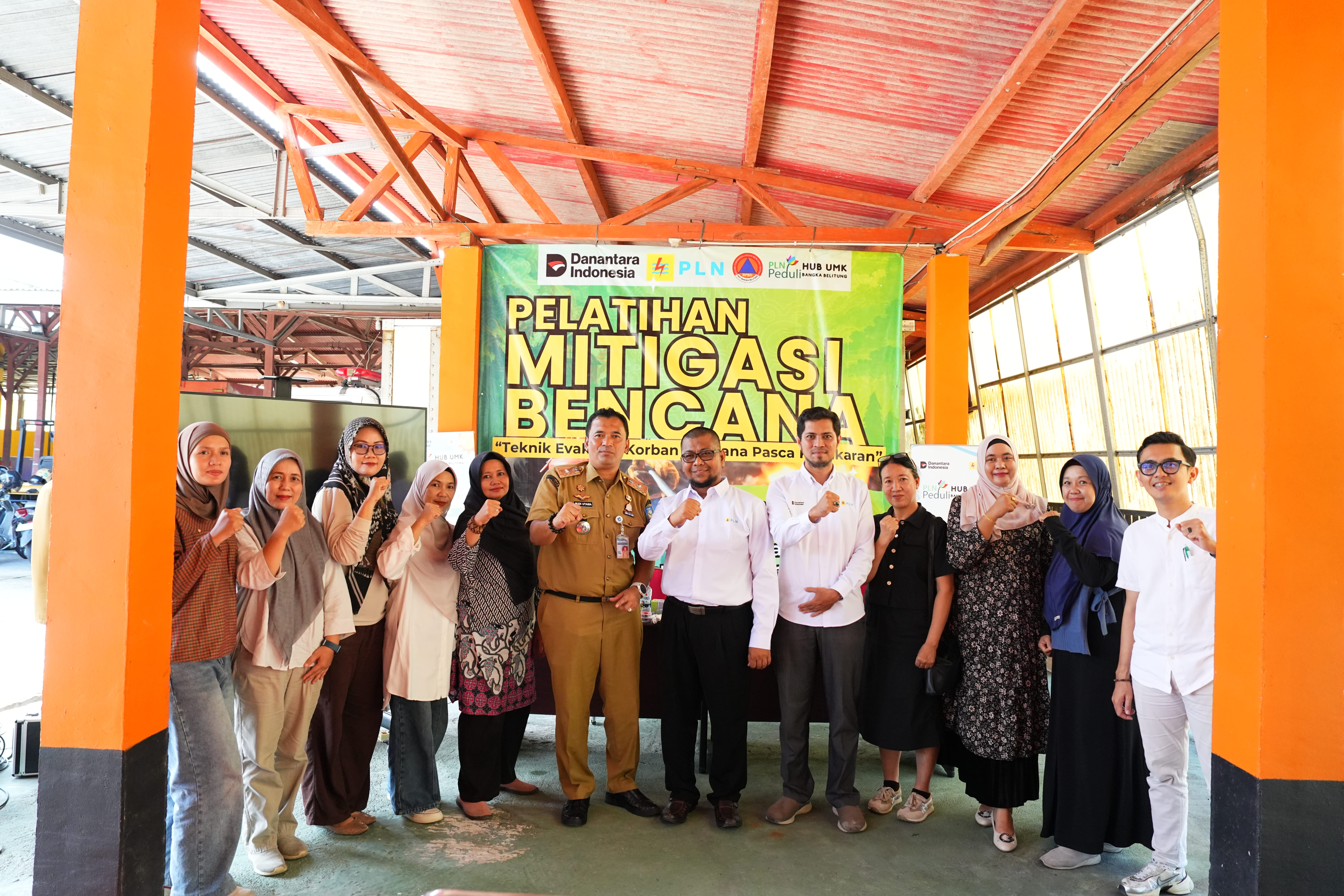 Sinergi BPBD Provinsi Kepulauan Bangka Belitung dan PLN UIW Babel: Membangun Ketangguhan Pelaku UMK melalui Edukasi Mitigasi Kebencanaan