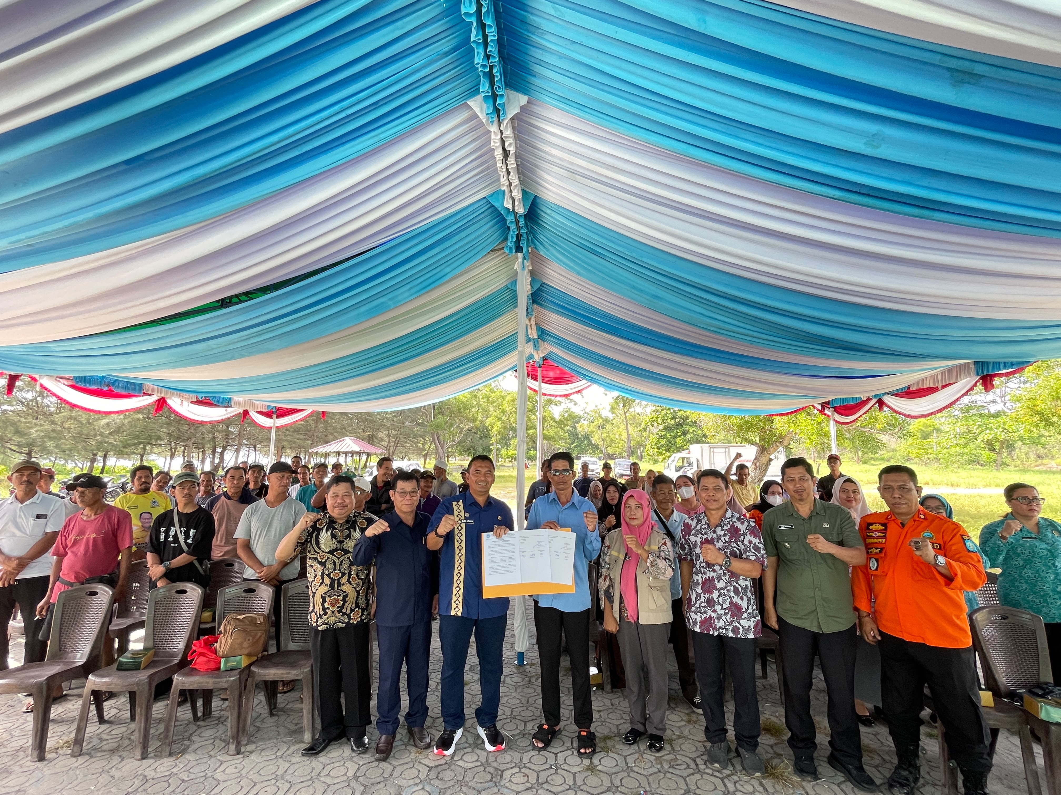 Gemini “ Gerakan Mitigas Dini “ BPBD Babel Perkuat Edukasi Bencana Bagi Masyarakat Pesisir Matras